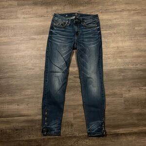 White House Black Market Skinny Ankle Jeans